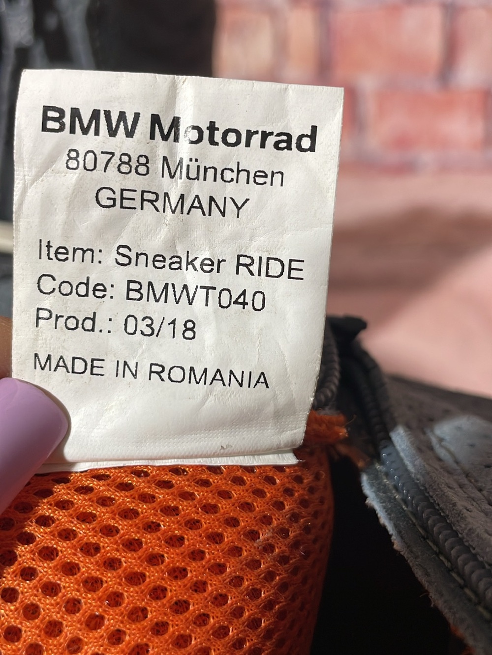 BMW Motorrad Ride Sneakers - Picture 6 of 7